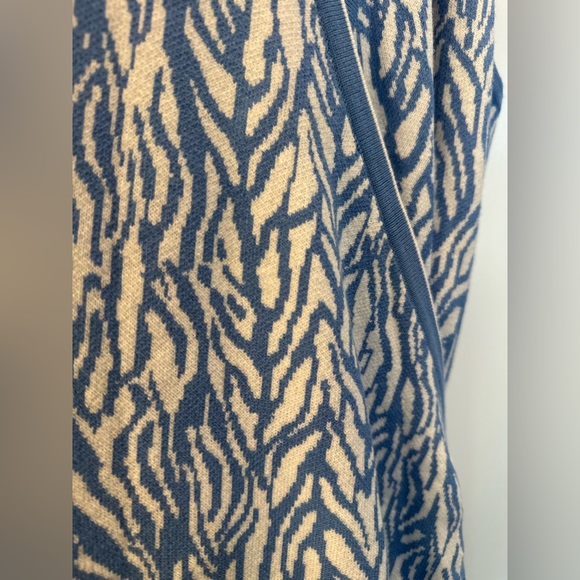 Diane von Furstenberg x Target Sleeveless Knit Wrap Dress –Blue White XXL – NWT - Picture 5 of 8